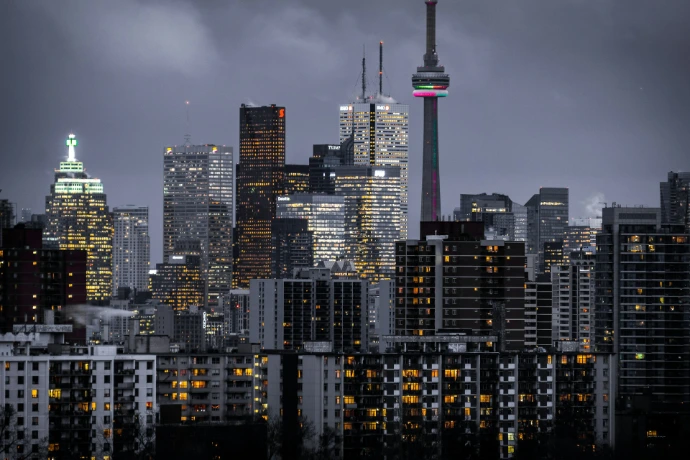 landscape photography of high-rise buildings